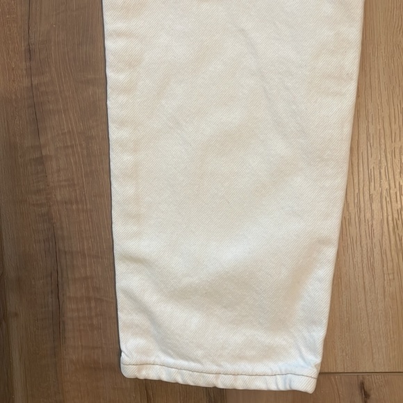 Vintage 90s Levi’s 512 jeans white slim fit tapered leg junior women’s size 13 M - Picture 13 of 16